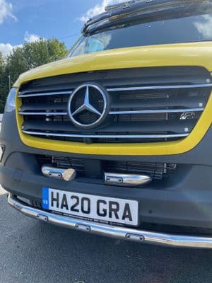 Mercedes Sprinter 2018+ Step Bar  (With Sensor) PN: LABR225