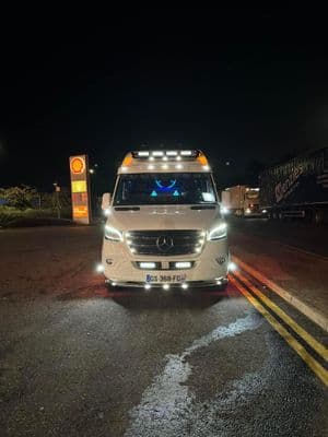 Mercedes Sprinter 2018+ Top Bar  PN: LABR220