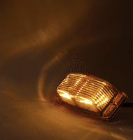 Omnius LED Double Burner - Amber (Clear Lens)