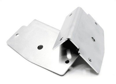 Omnius LED Double Burner Backing Plate (Angled)