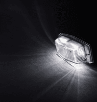 Omnius LED Double Burner - White (Clear Lens)