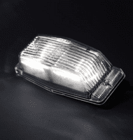 Omnius LED Double Burner - White (Clear Lens)