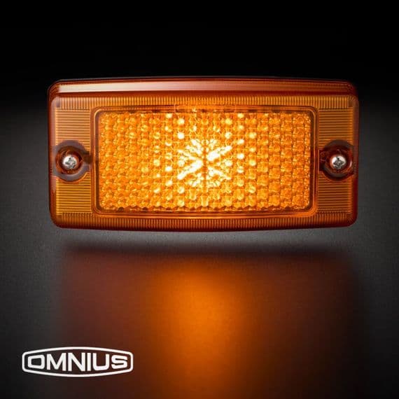 Omnius LED Sidemarker light Amb/Amb