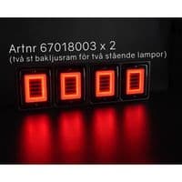 Omnius Taillight Frames (for 1-5 lights)**