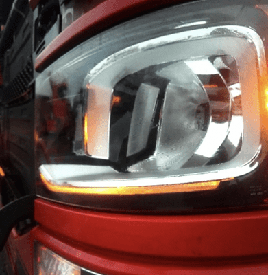 Scania Amber LED DRL Conversion Kit For Scania (Scania S + R 2016+) PN: 54403