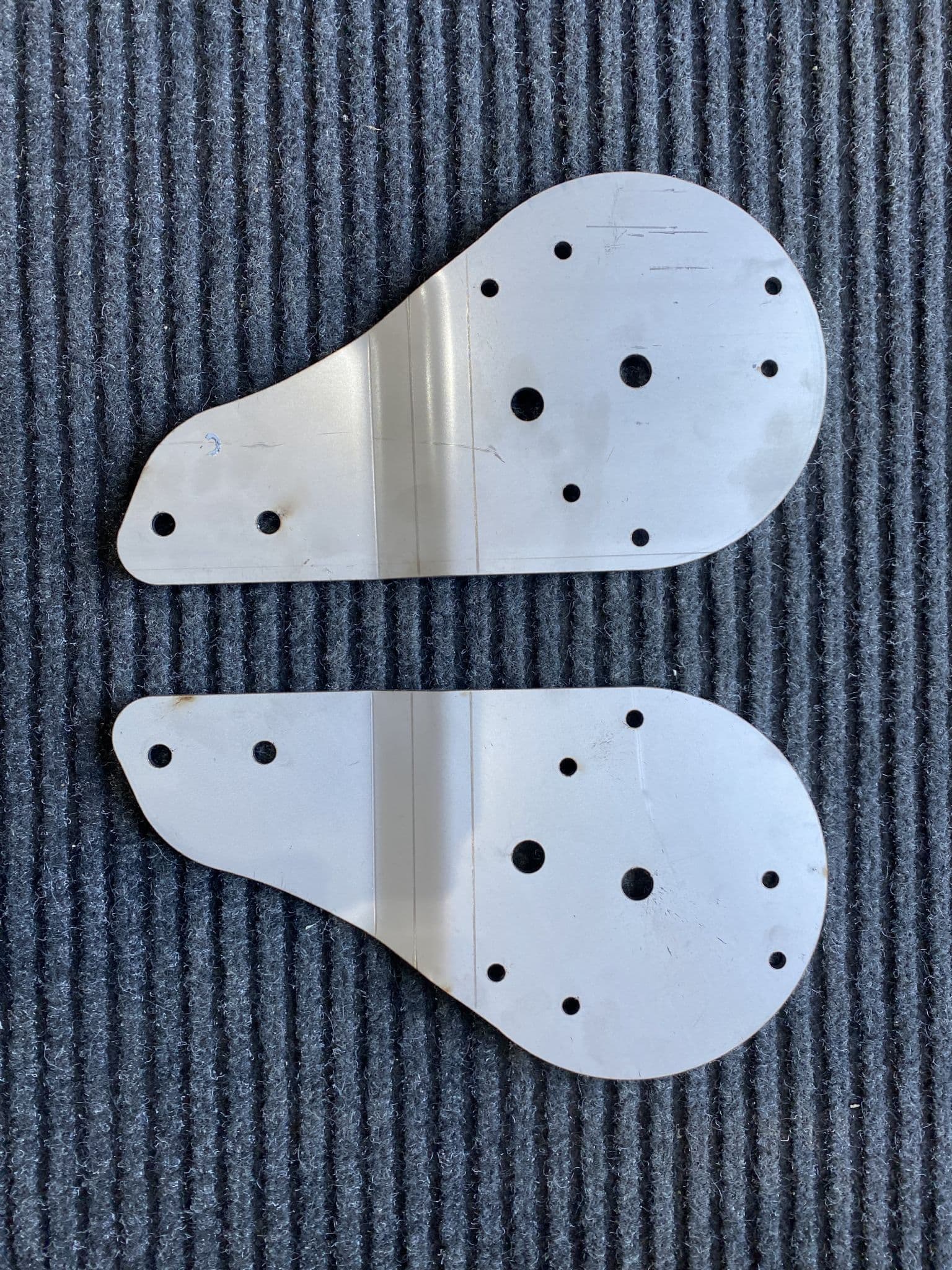 Scania New Gen Air Kit Beacon Mounting Plates
