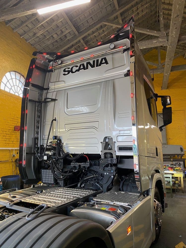 Scania Next Gen Back Bar - High Mounted PN LABR10