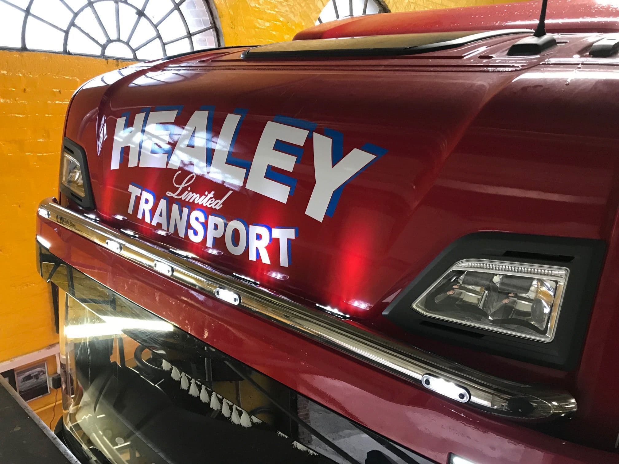 Scania Next Gen Visor Bar