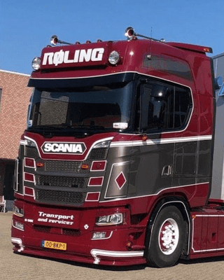 Scania Next Generation Dirt Deflectors PN: LASNGDD