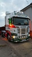 Scania R Series Highline Visor Bar PN: LABR31