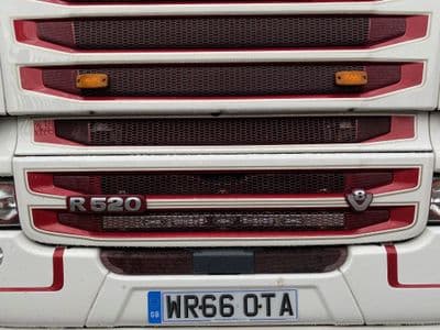 Scania R Series Lower Grill Strip PN: LABR39