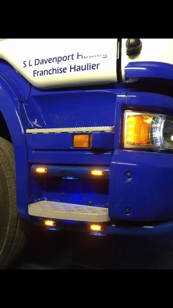 Scania R Series Round Step Bars PN: LABR36