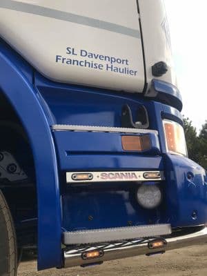 Scania R Series Step Bars - SCANIA PN: LABR45