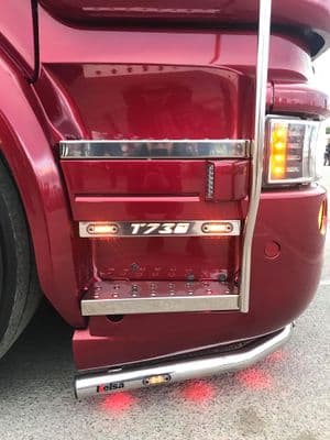 Scania R Series Step Bars - T730 PN: LABR47