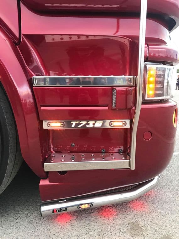 Scania R Series Step Bars - T730 PN: LABR47