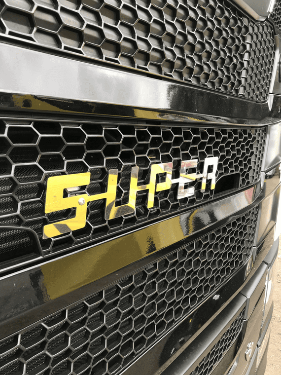 Scania SUPER Grill Badge PN: LASSB