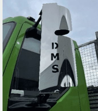 Volvo FL/FE Stainless Steel Mirror Guards PN: VOLVFLFE