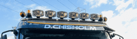 Volvo FMX V4 Top Bar (Day Cab) PN: LABR132