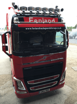 Volvo V4 FH Visor Bar PN: LABR108