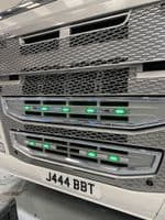 Volvo V4 FM x5 LED Grill Strip PN: LABR155