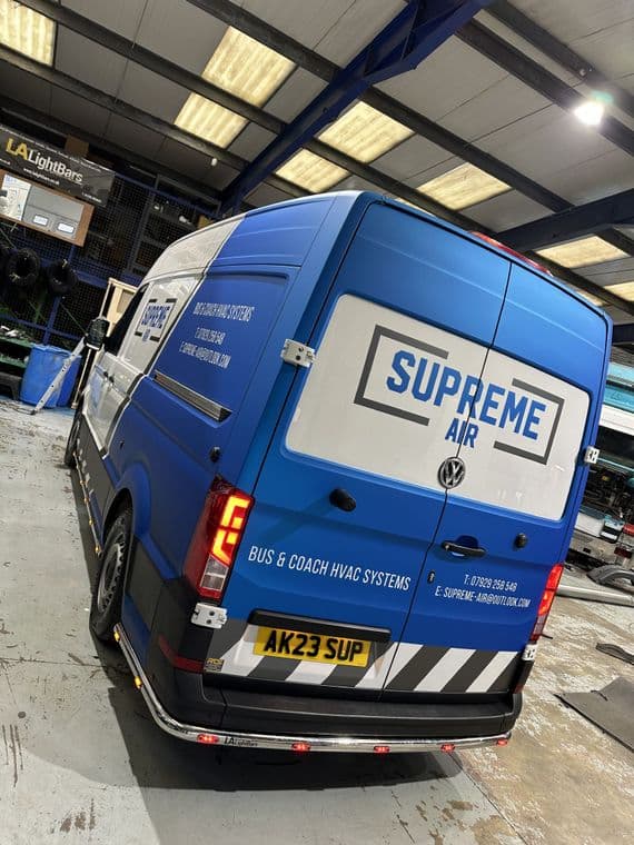 VW Crafter 2018+ Rear Low Bar PN: LABR254