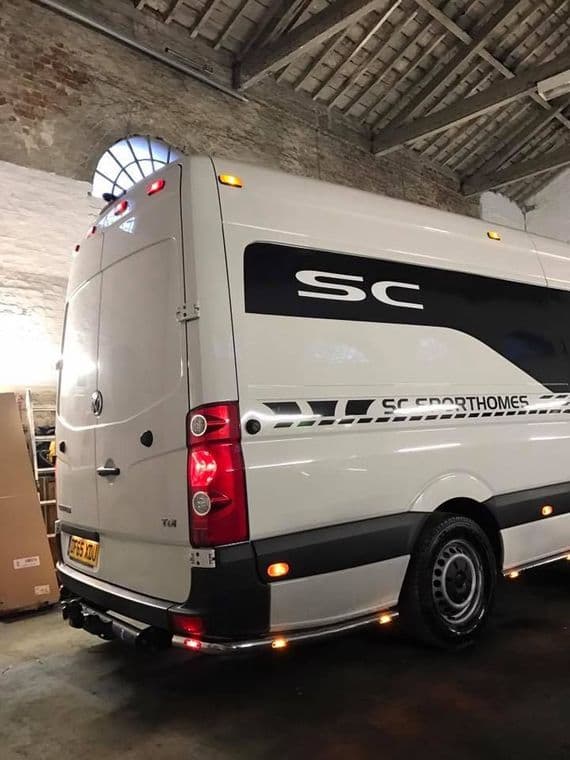 Vw Crafter Rear VW Crafter Rear Quarters PN LABR242