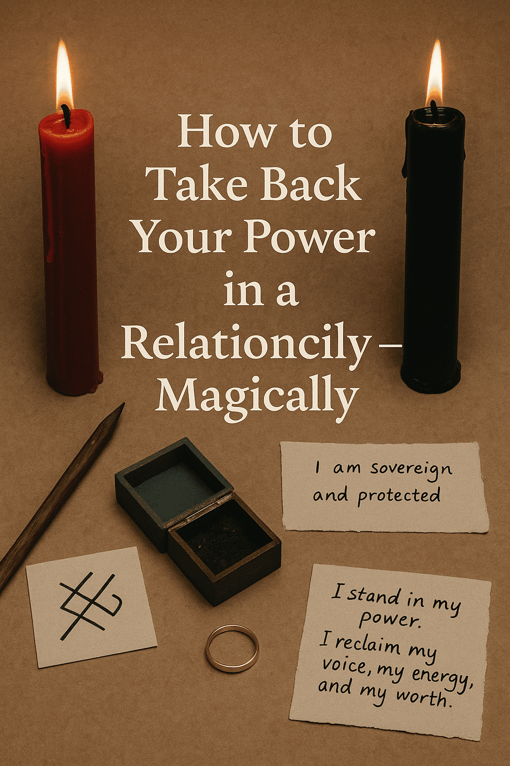 How to Take Back Your Power in a Relationship – Magically