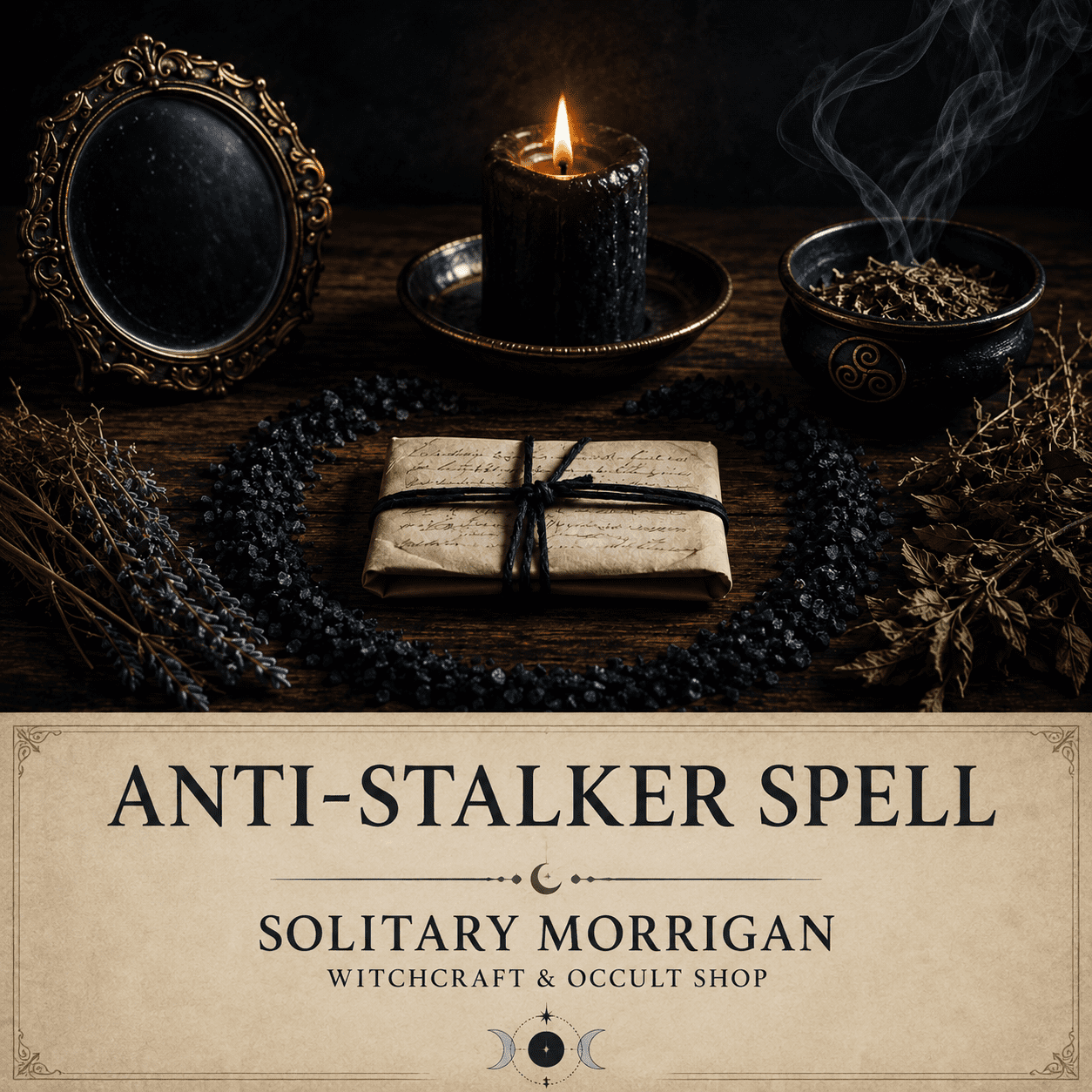 Anti-Stalker Spell to Stop Harassment and Unwanted Attention