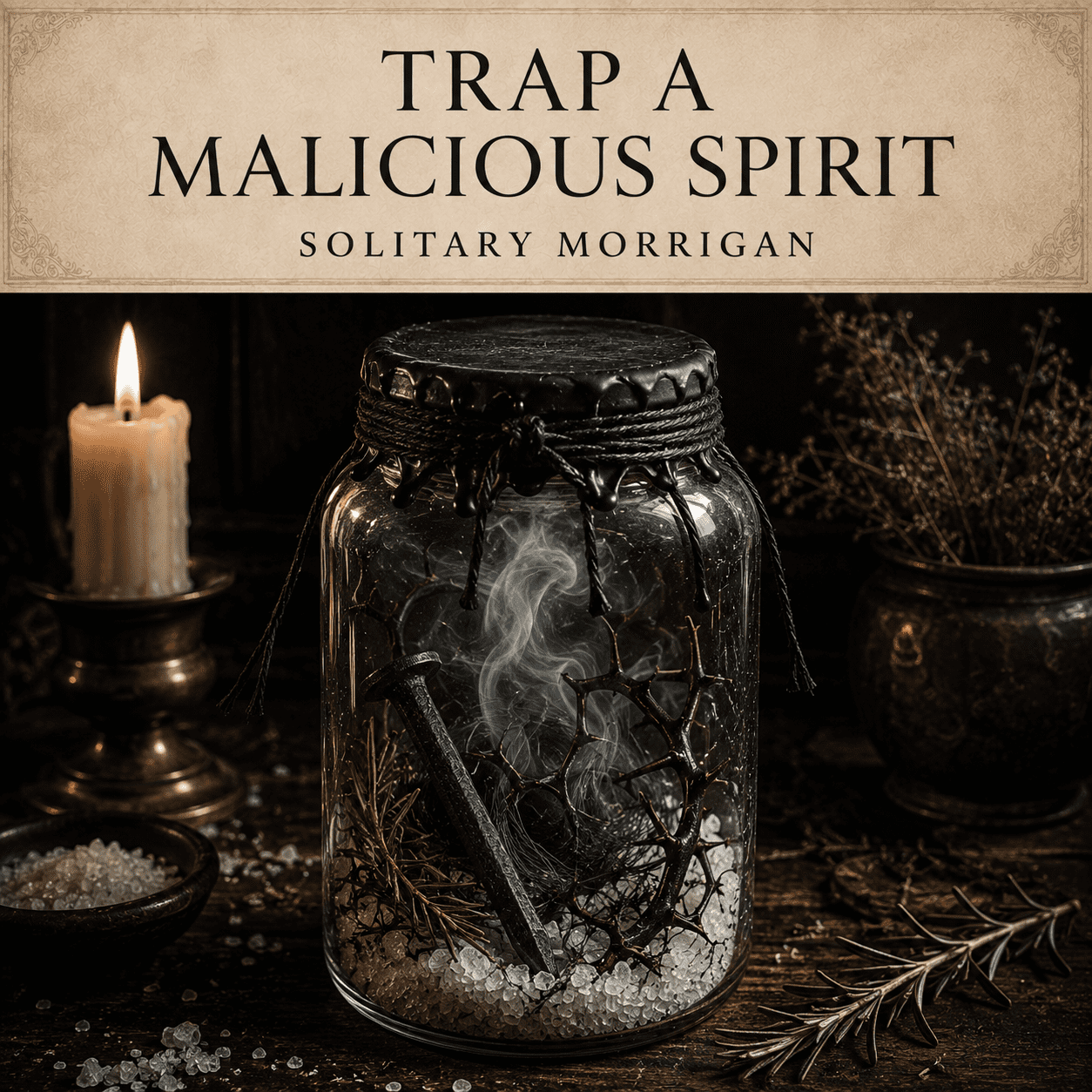 How to Trap a Malicious Spirit in a Jar