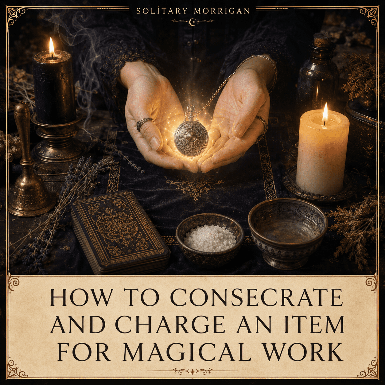 How to Consecrate and Charge an Item 