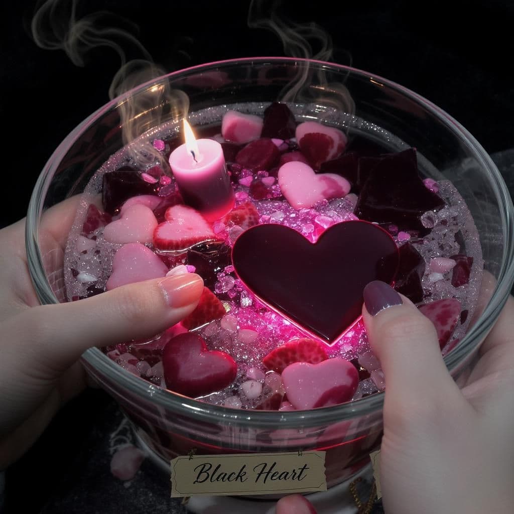 Your Heart by Mine:  A Seductive Black Magick Bath Spell for Love