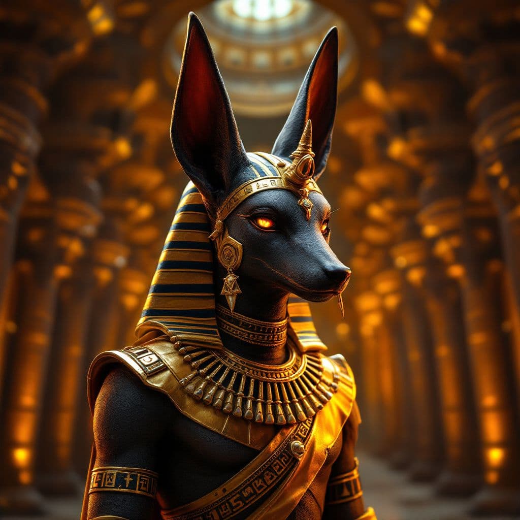 Anubis: The Jackal-Headed God of the Dead