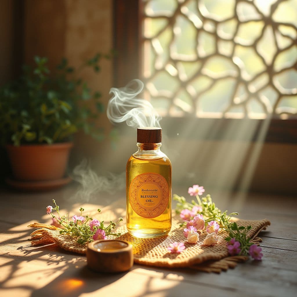 ✨ Blessing Oil Recipe for Sacred Spaces ✨