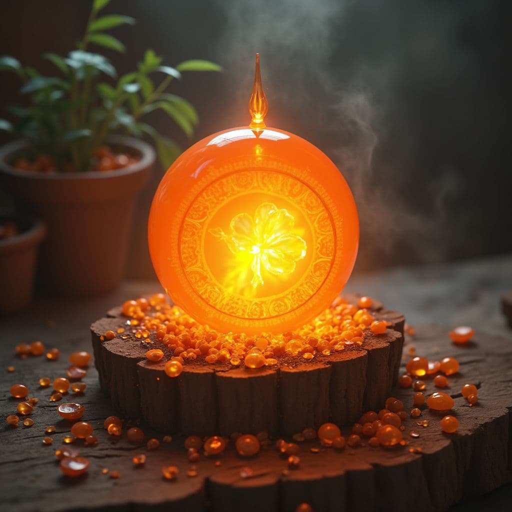 A Fragrant Charm for Good Fortune, Guided by the Sacred Power of Seven