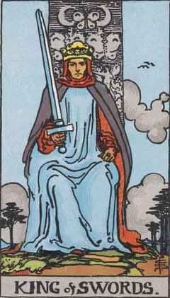 The King of Swords in Tarot: Authority, Wisdom, and Clear Vision