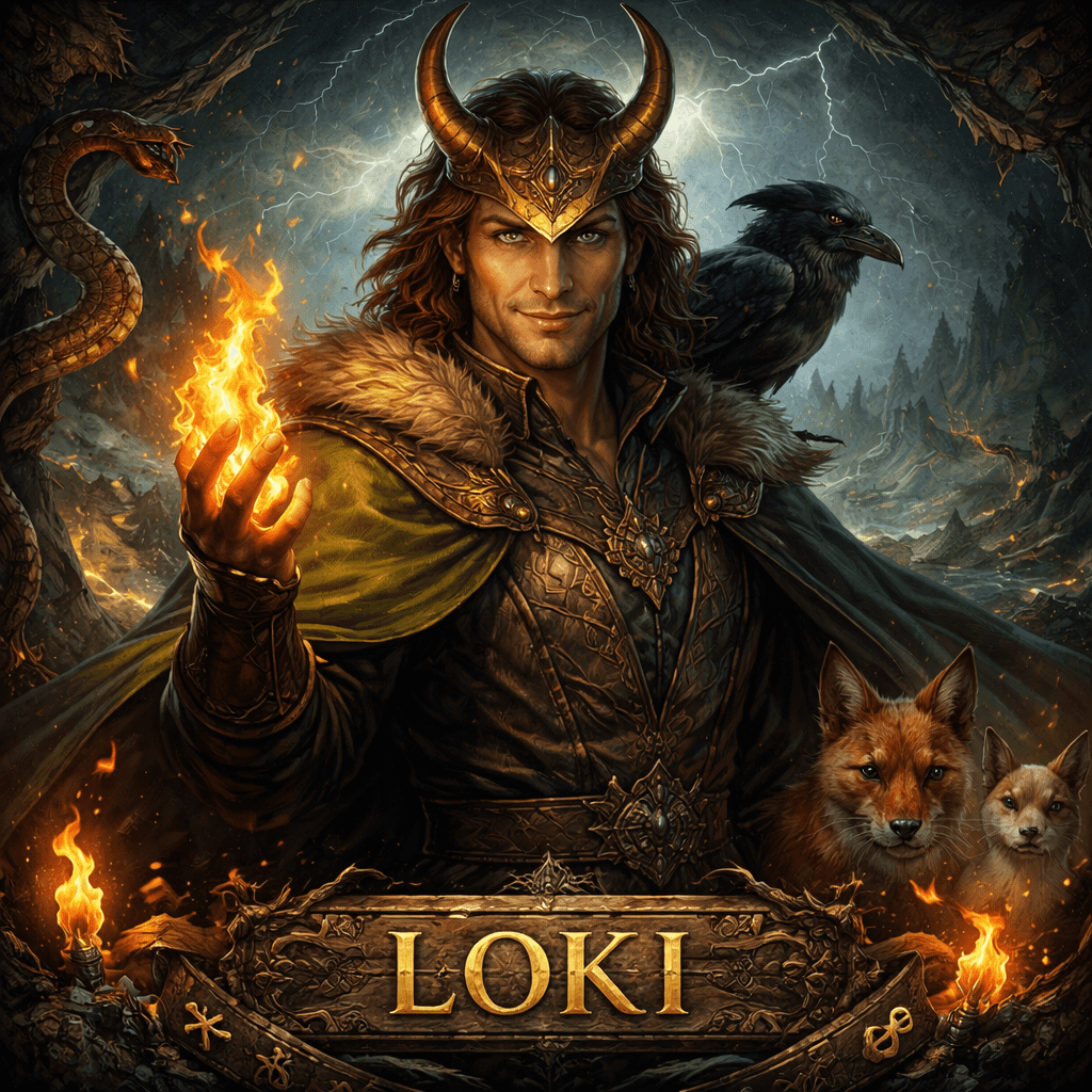 Loki: The Trickster, The Transformer, The Transgressive God