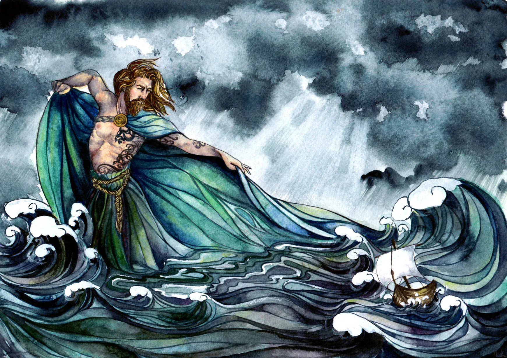 Manannán mac Lir: Celtic God of the Sea, Sovereignty and the Otherworld