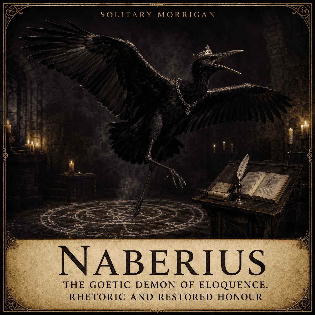 Naberius: The Goetic Demon of Eloquence, Rhetoric and Restored Honour