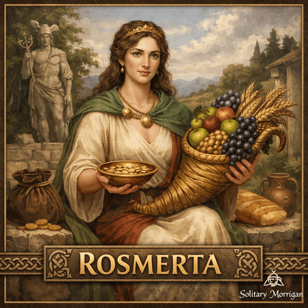 Rosmerta: Celtic Goddess of Abundance, Prosperity and Sacred Generosity