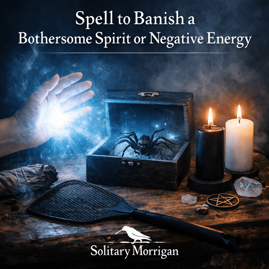 Spell to Banish a Bothersome Spirit or Negative Energy