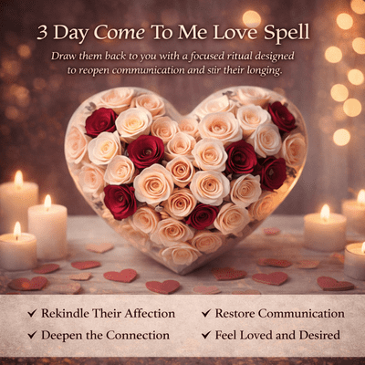 3 Day Come to Me Love Spell