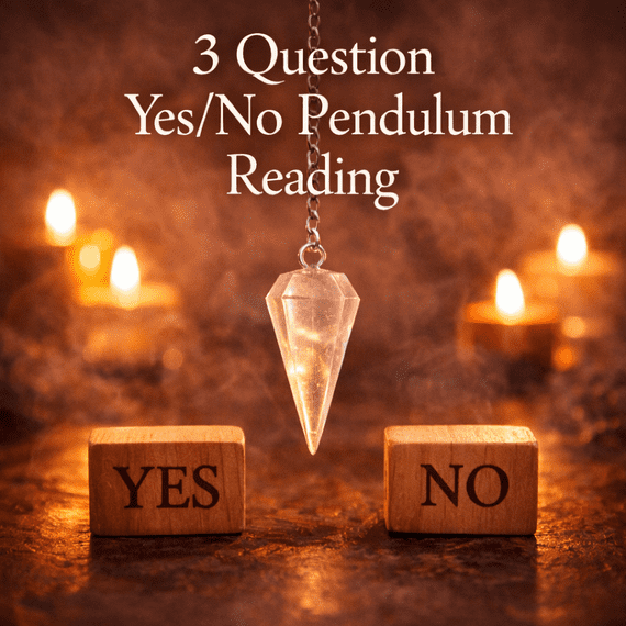 3 Question Yes/No Pendulum Reading UK | Clear Answers & Quick Insight