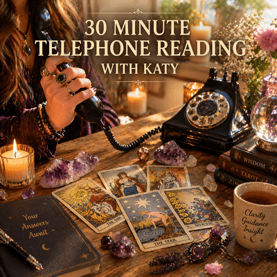 30 Minute Telephone  Reading  with Katy