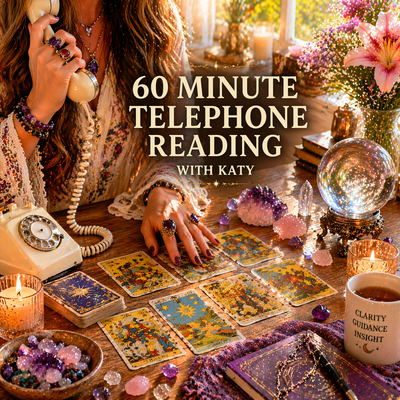 60 Minute Telephone  Reading with Katy