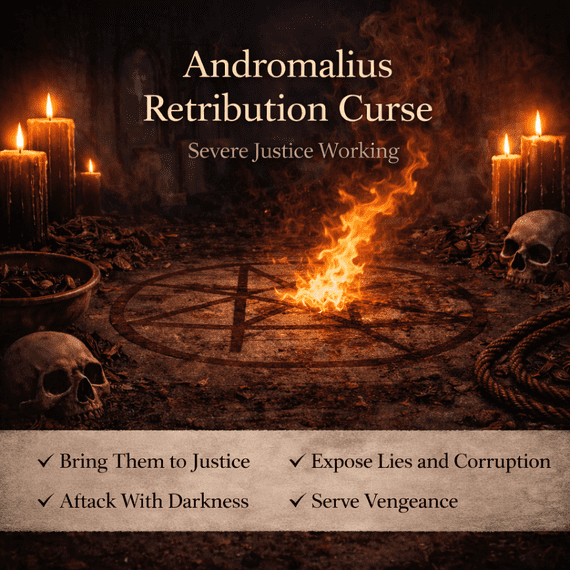Andromalius Curse of Retribution | Justice & Consequence Spell UK
