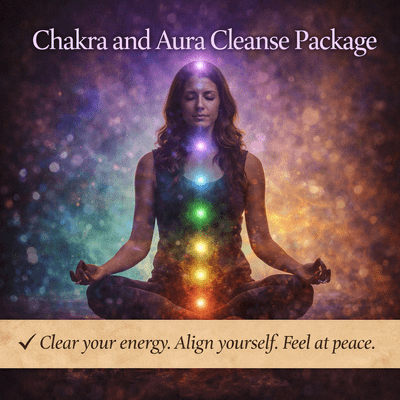 Chakra and Aura Cleanse Package