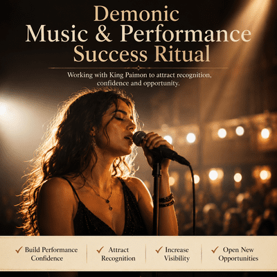 Demonic Music & Performance Success Ritual