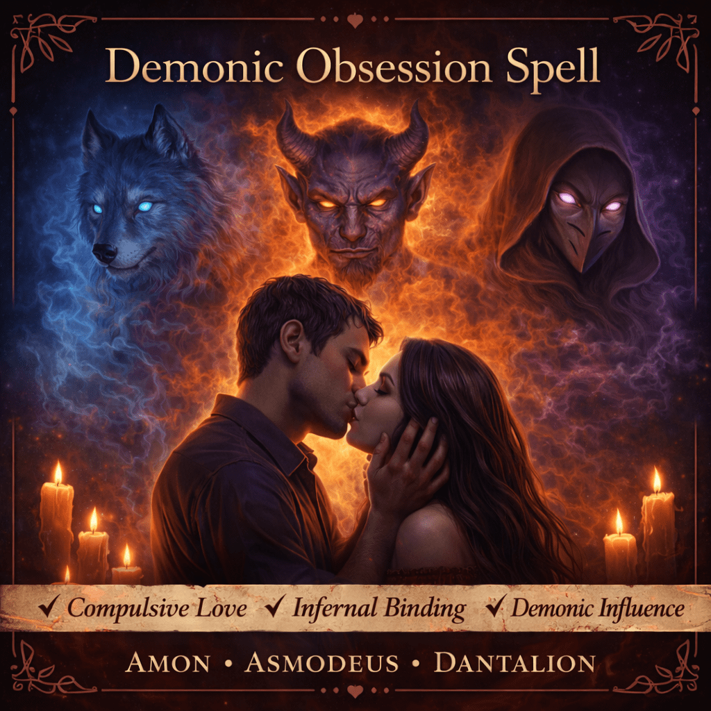Obsession Demon Demonic Obsession Spell | Create Desire, Fixation & Emotional Pull UK