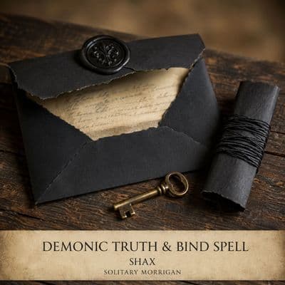 Demonic Truth & Bind Spell - Shax