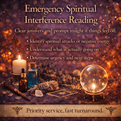 Emergency Spiritual Interference Reading